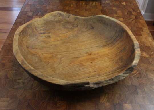 Large Live Edge Bowl